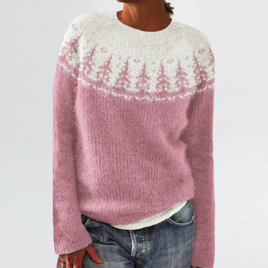 The Pink Pines Sweater-tidenox