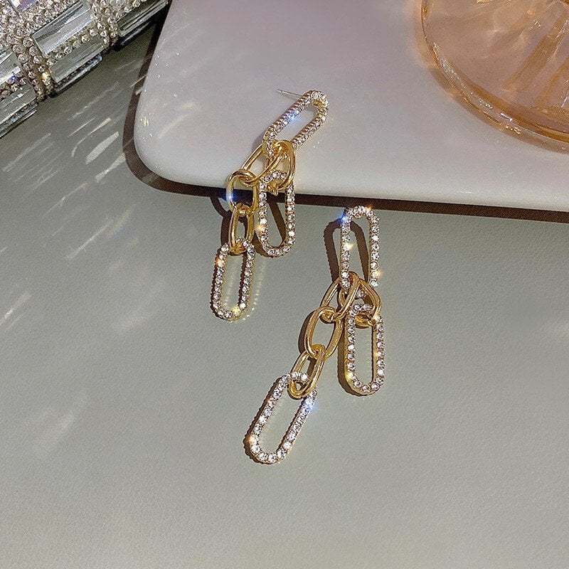 Geometric Susu Earrings-tidenox