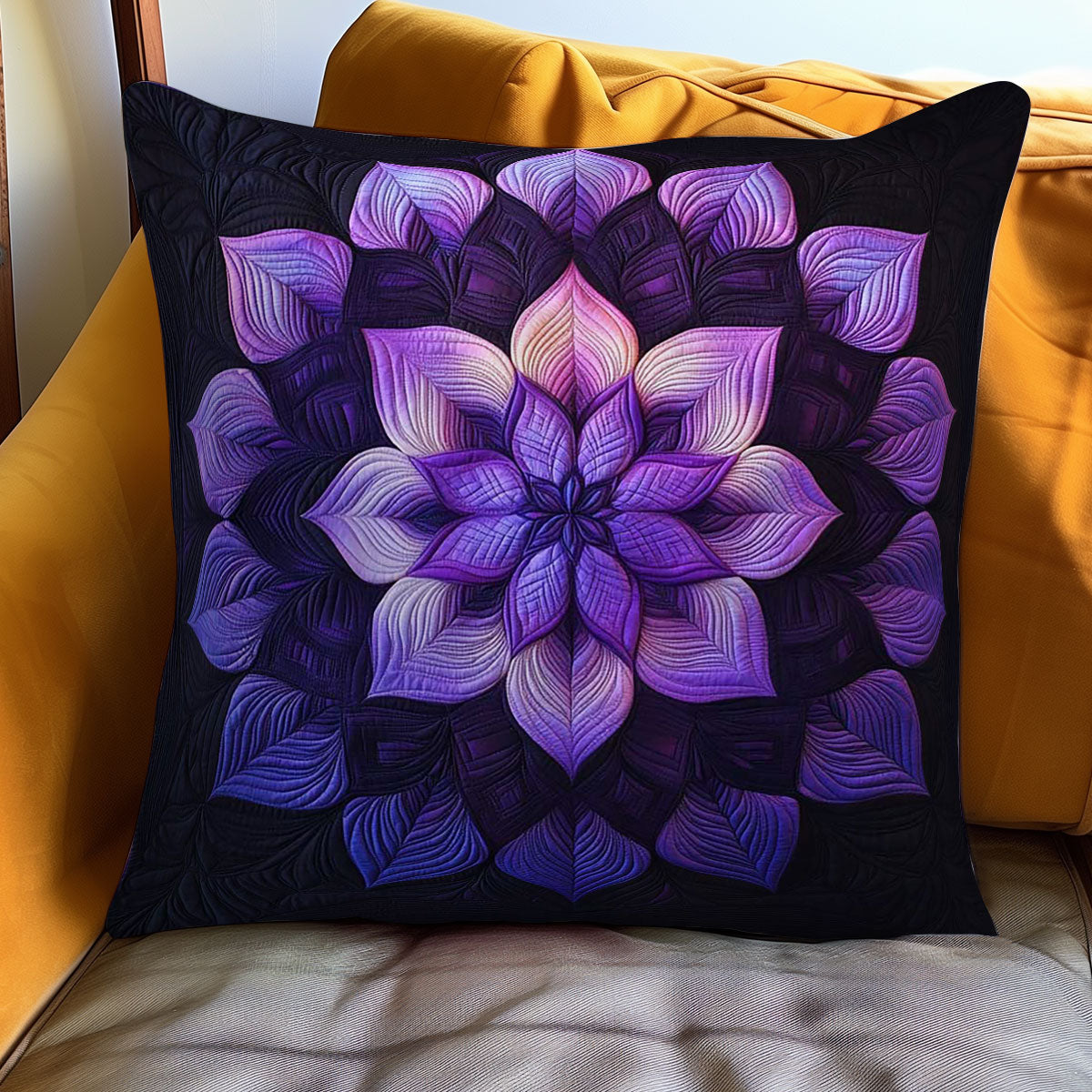 Timeless Flower WN0802127CL Quilt Pillow Case-tidenox