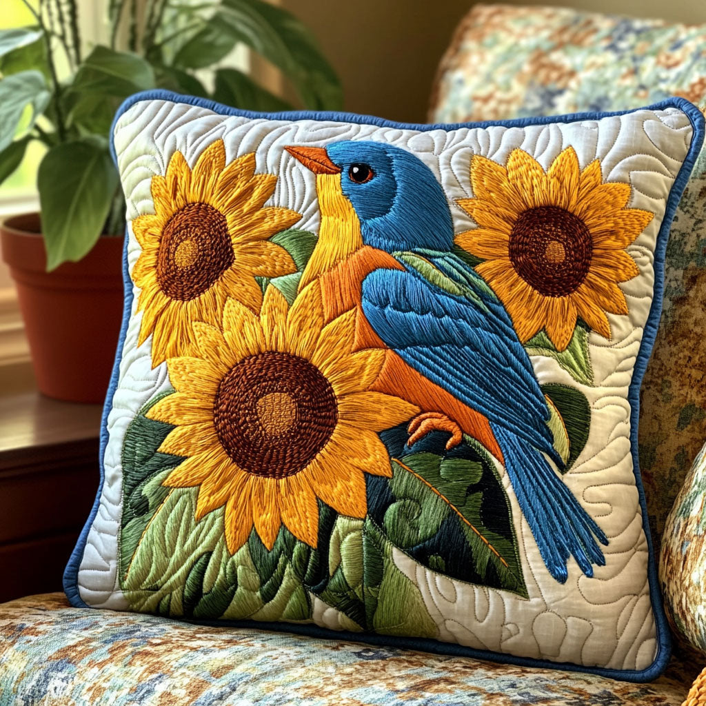 Sunny Bird CW0307045CL Quilt Pillow Case-tidenox