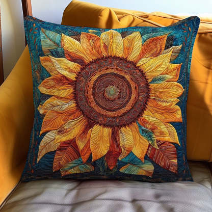 Sunflower Whispers WN1302069CL Quilt Pillow Case-tidenox