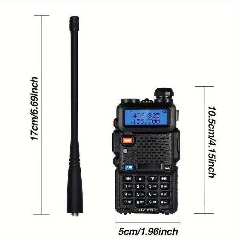 📻✨ UV-5R Dual Band Ham Radio – Stay Connected Anywhere! 🌍🚶‍♂️-tidenox