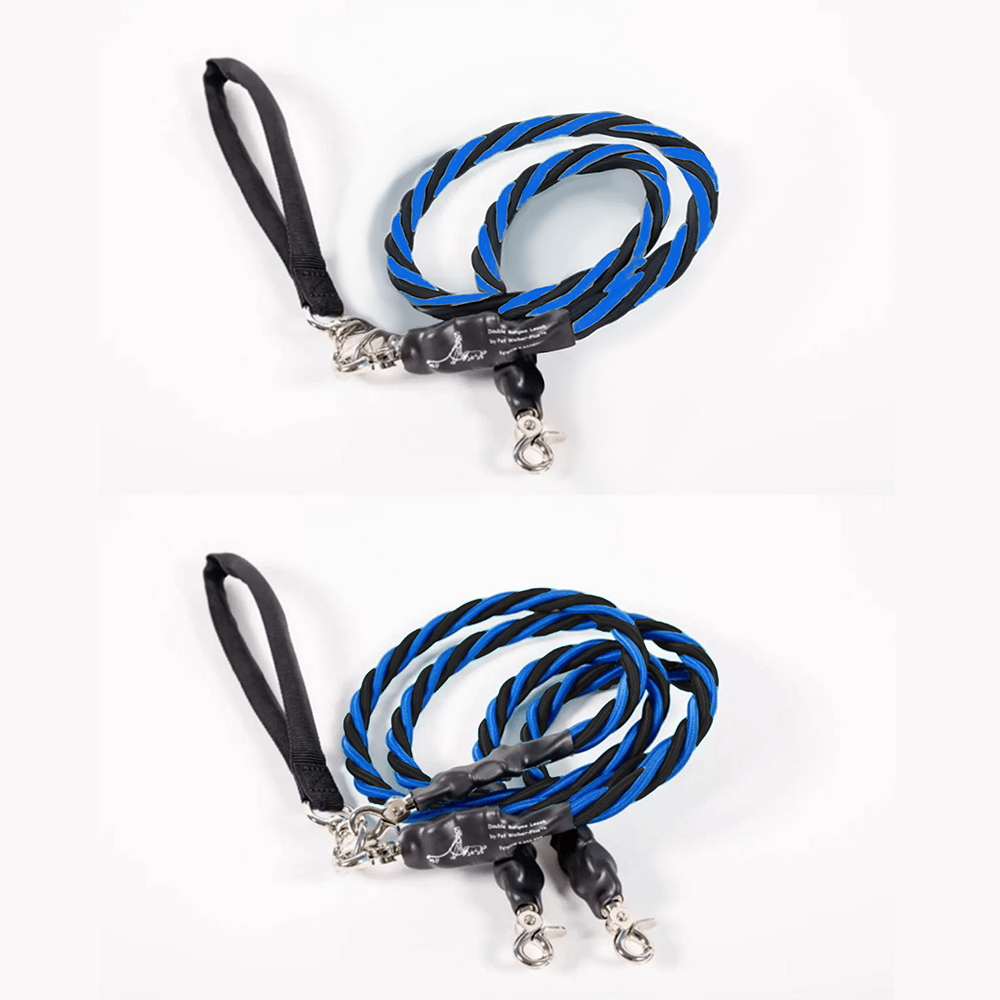 🔥🐕Double Bungee Leash - 1st step training tool-tidenox