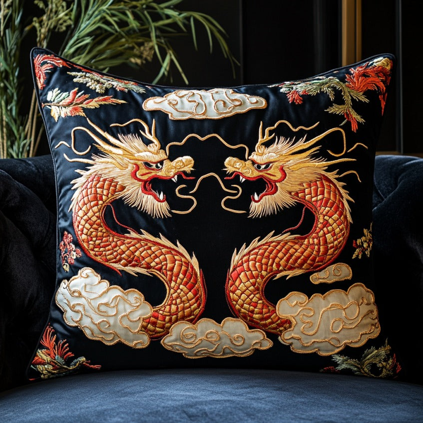 Couple Dragon XR1809018CL Quilt Pillow Case-tidenox