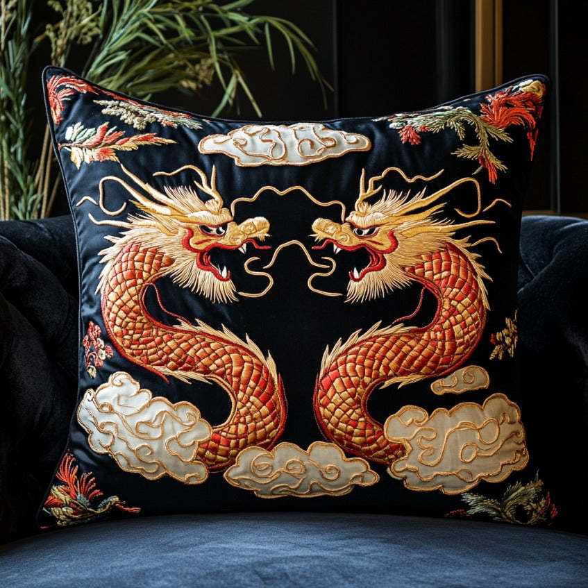 Couple Dragon XR1809018CL Quilt Pillow Case-tidenox