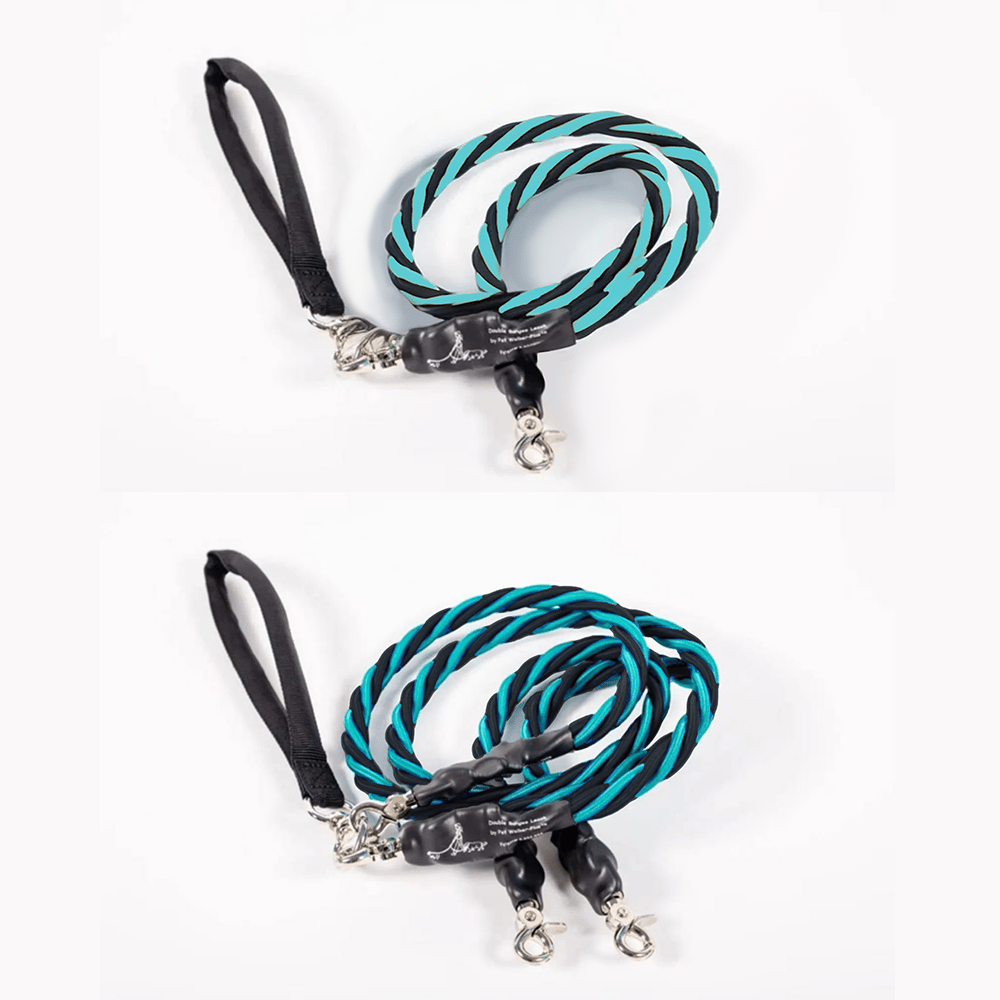 🔥🐕Double Bungee Leash - 1st step training tool-tidenox