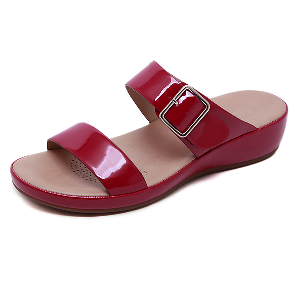Women's Summer Casual Comfort Air Cushion Leather Sandals-tidenox