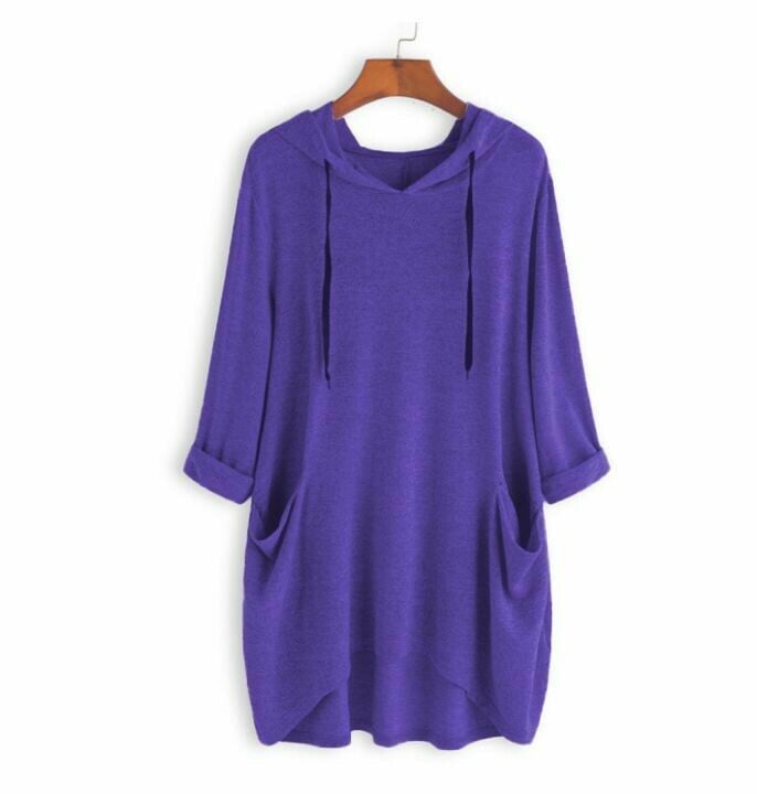 Casual Comfy Pocket Hoodie-tidenox