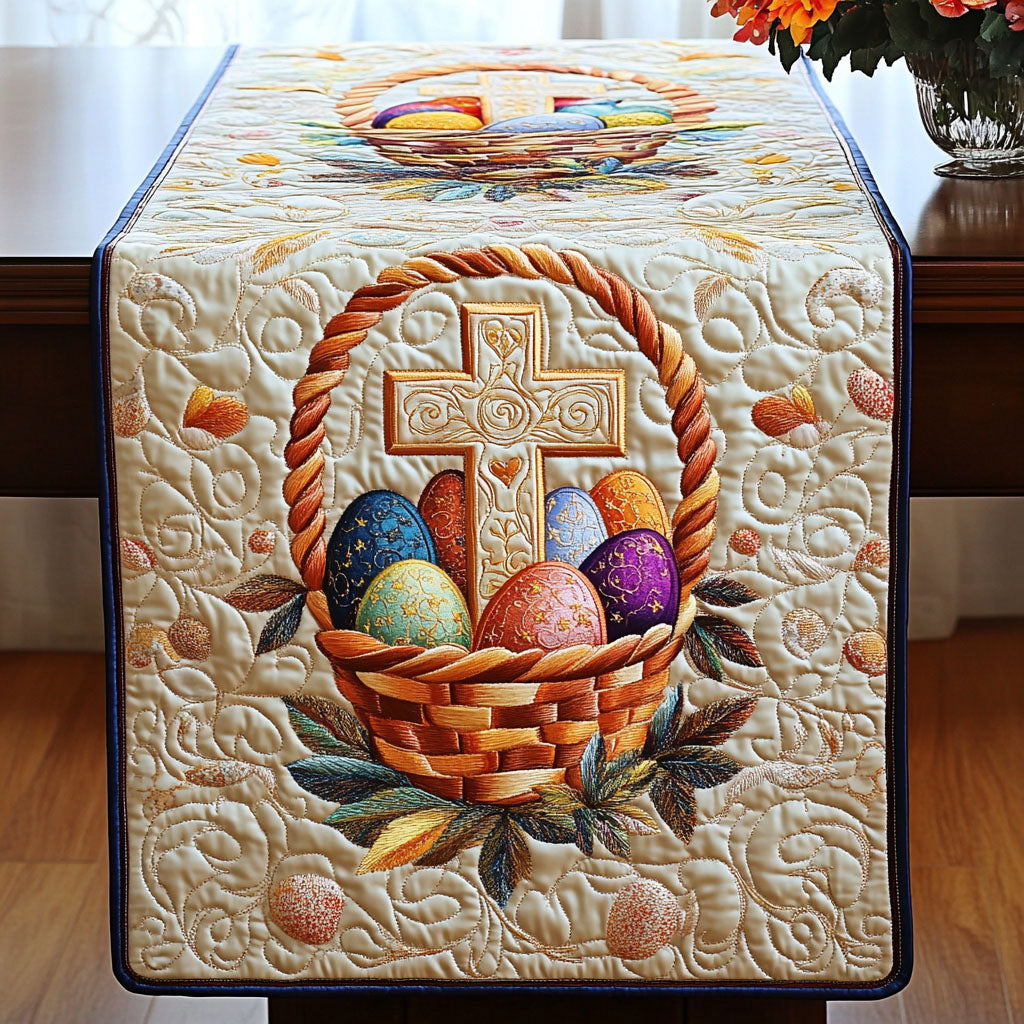 Easter Quilted Table Runner NCU0VT101-tidenox