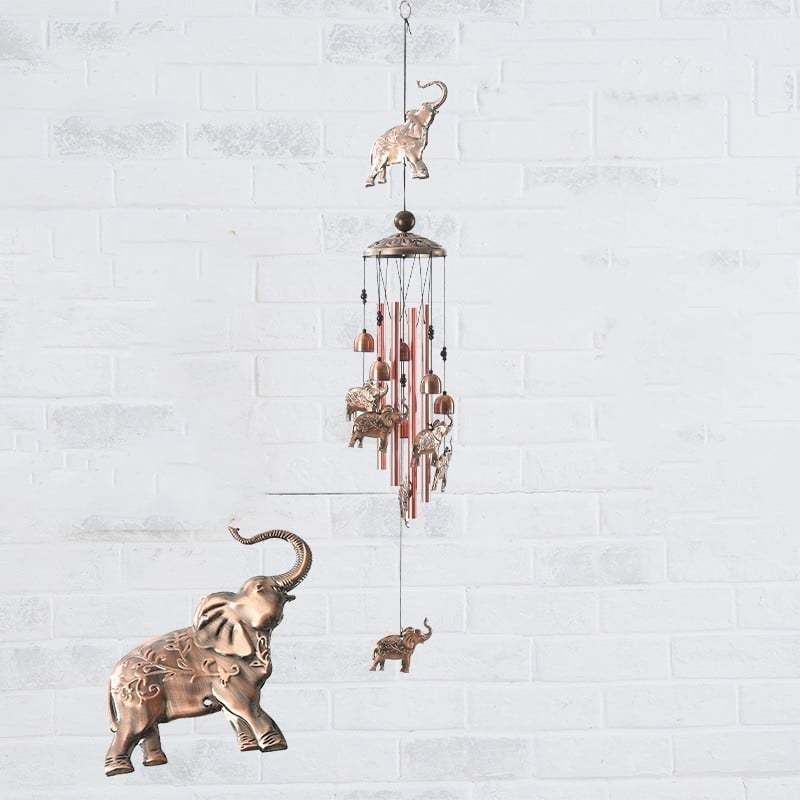 Pure hand-made Copper Horse wind chimes-tidenox