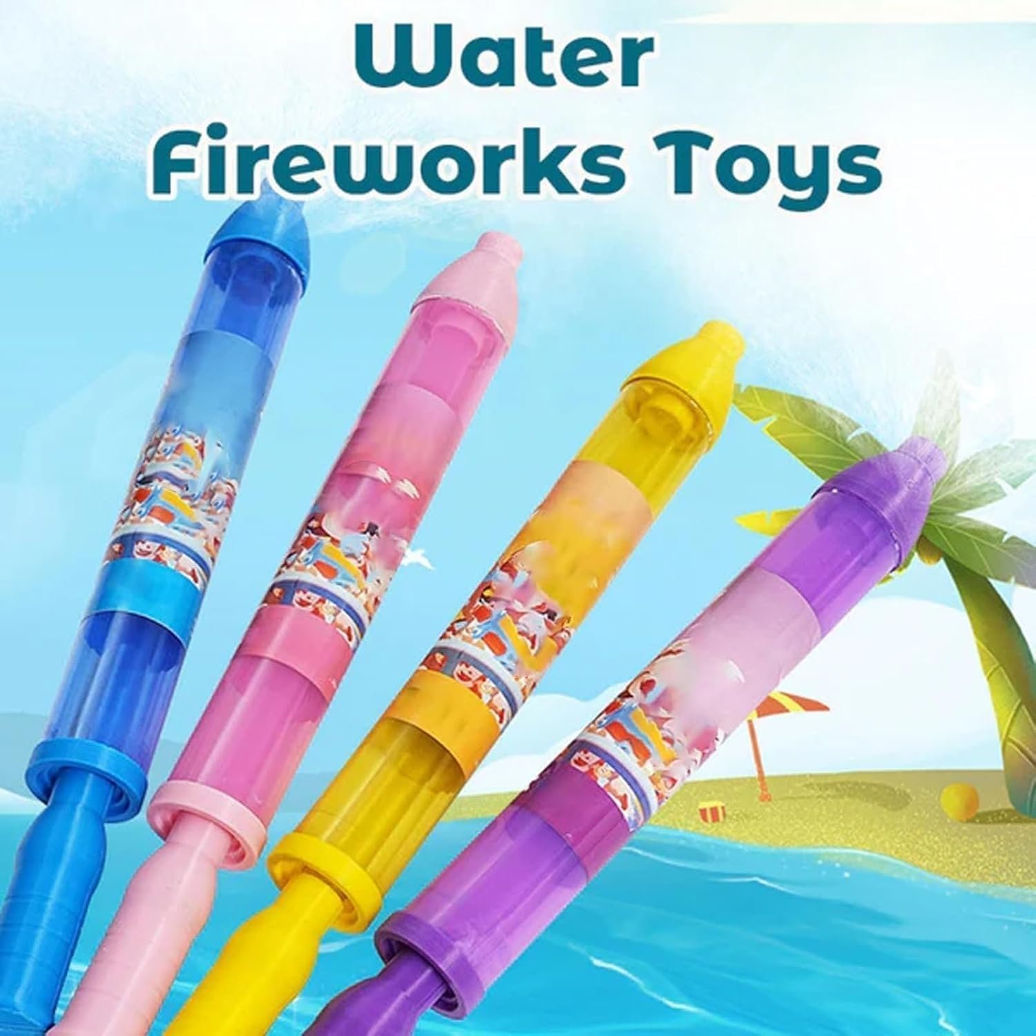 ☀️🎆Firework Style Water Spray Toy🔫💧-tidenox