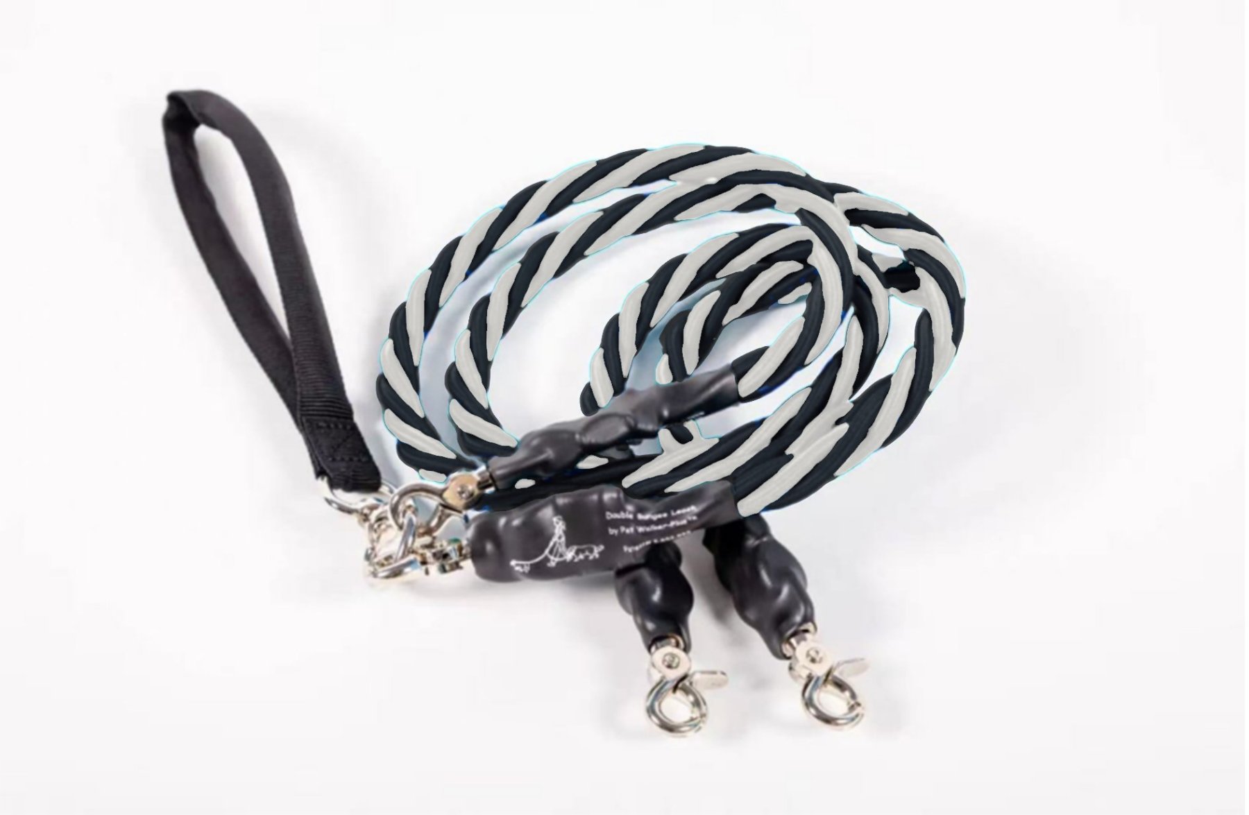🔥🐕Double Bungee Leash - 1st step training tool-tidenox