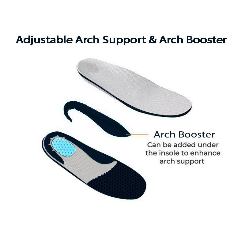 Orthopedic Sandals Arch Support Sandals - Black Comfort Sandals-tidenox