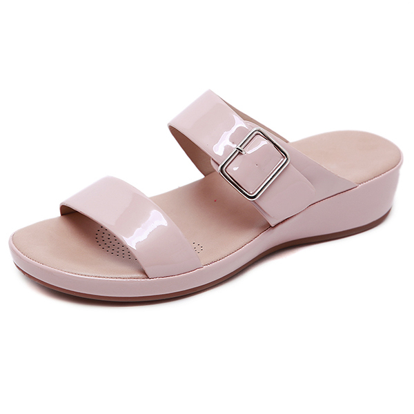 Women's Summer Casual Comfort Air Cushion Leather Sandals-tidenox