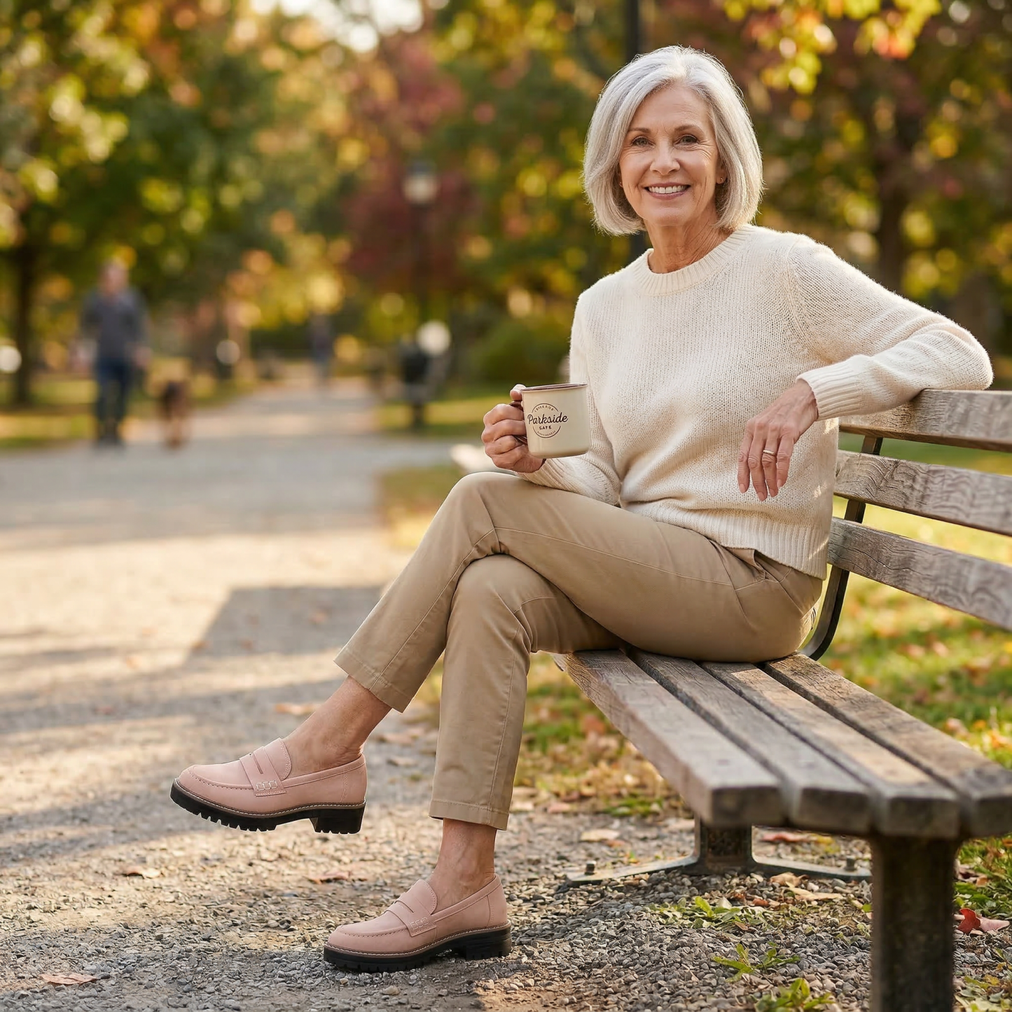 Walk on Clouds, Live Pain-Free: The Orthohealthwalk Orthopedic Platform Loafers
