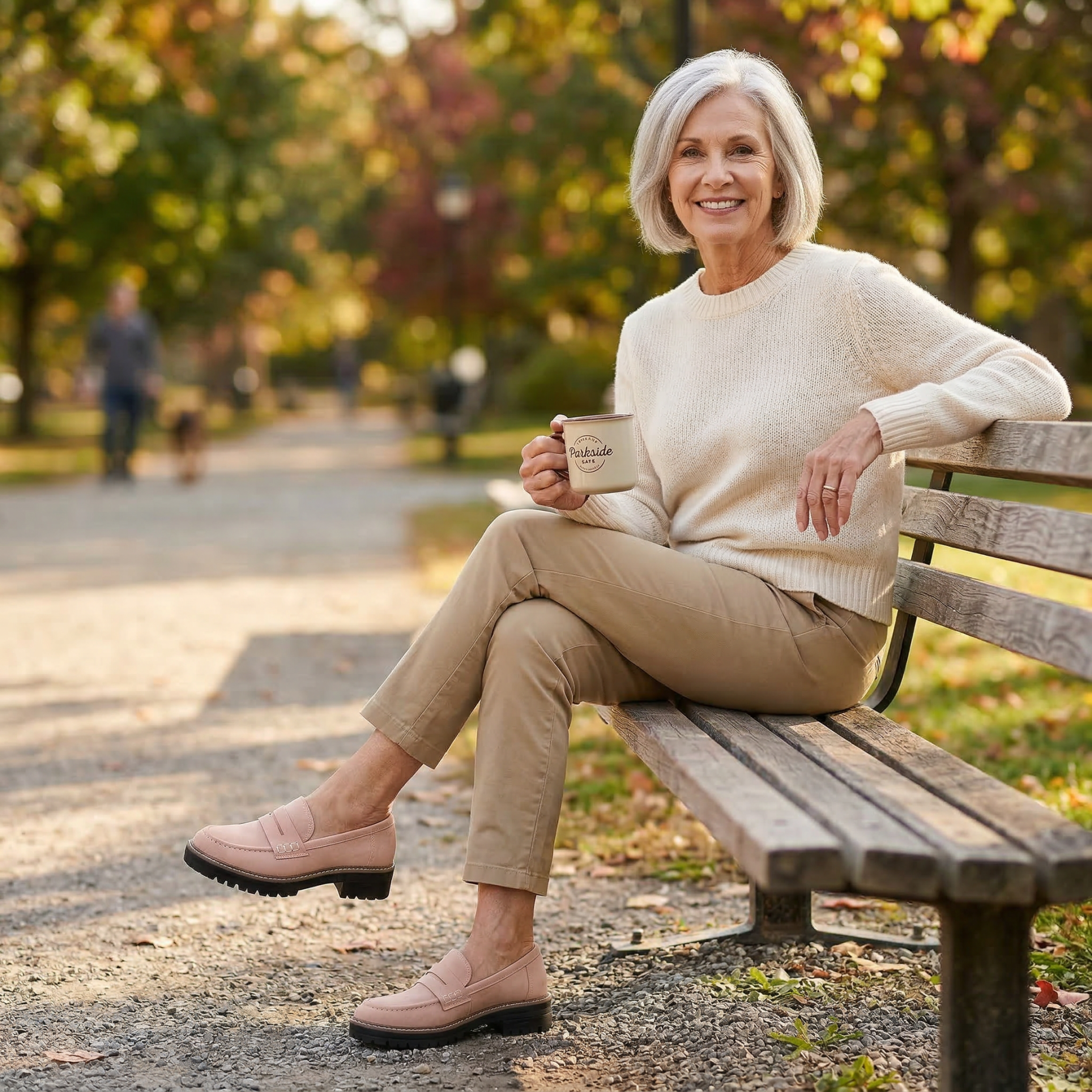 Walk on Clouds, Live Pain-Free: The Orthohealthwalk Orthopedic Platform Loafers