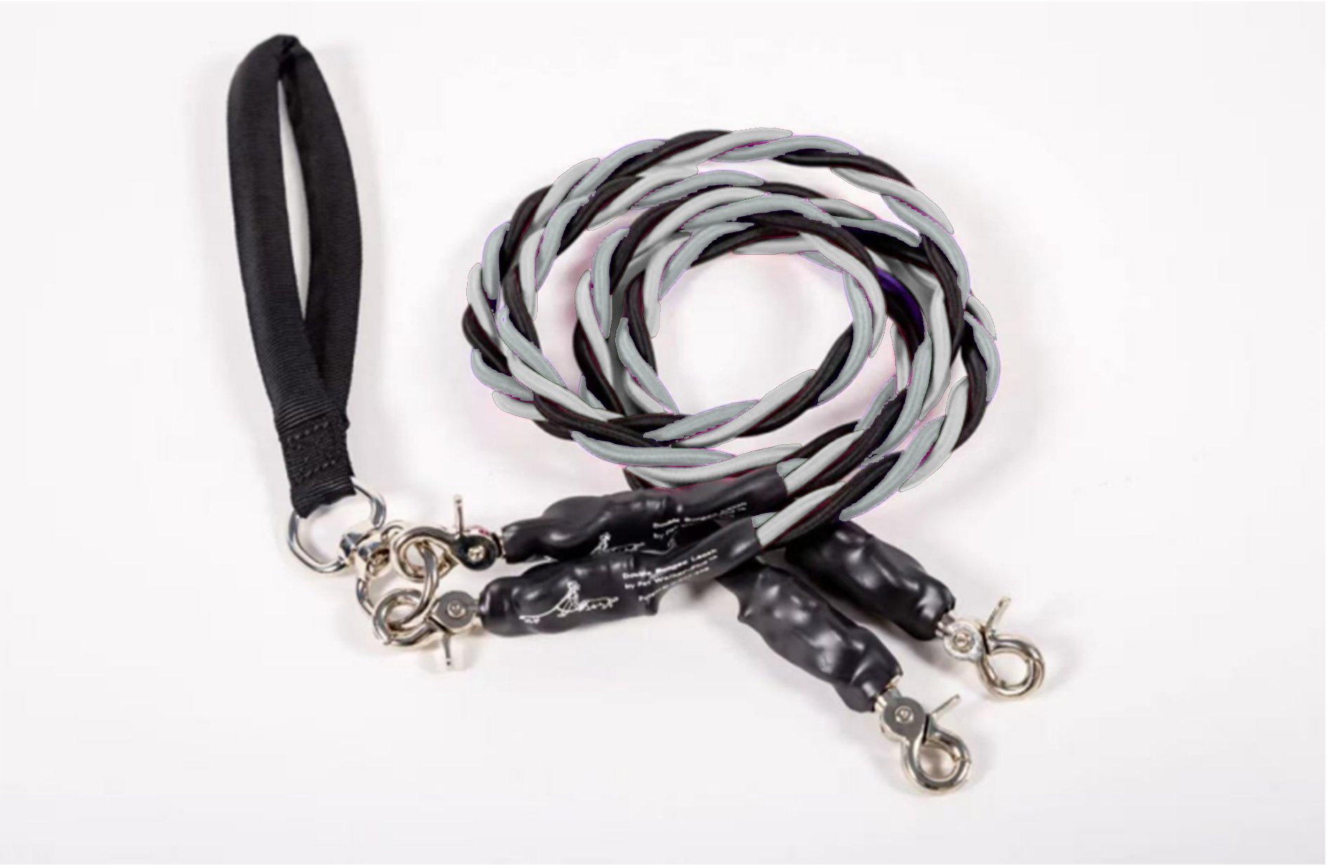 🔥🐕Double Bungee Leash - 1st step training tool-tidenox