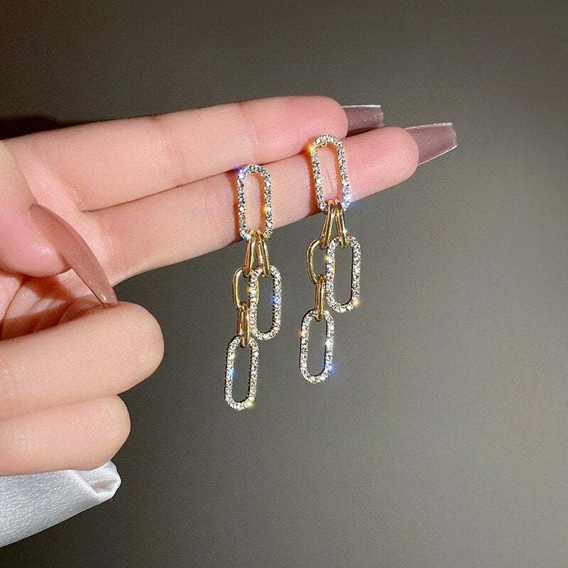 Geometric Susu Earrings-tidenox