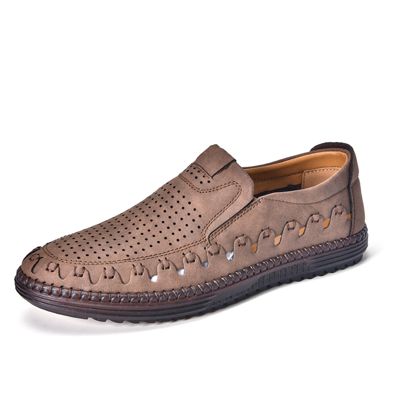 ⏰LAST DAY – 60% OFF🛒 Men's - Orthopedic Leather Loafers – Breathable, Supportive & Lightweight Casual Shoes for Walking, Driving & Everyday Comfort-tidenox