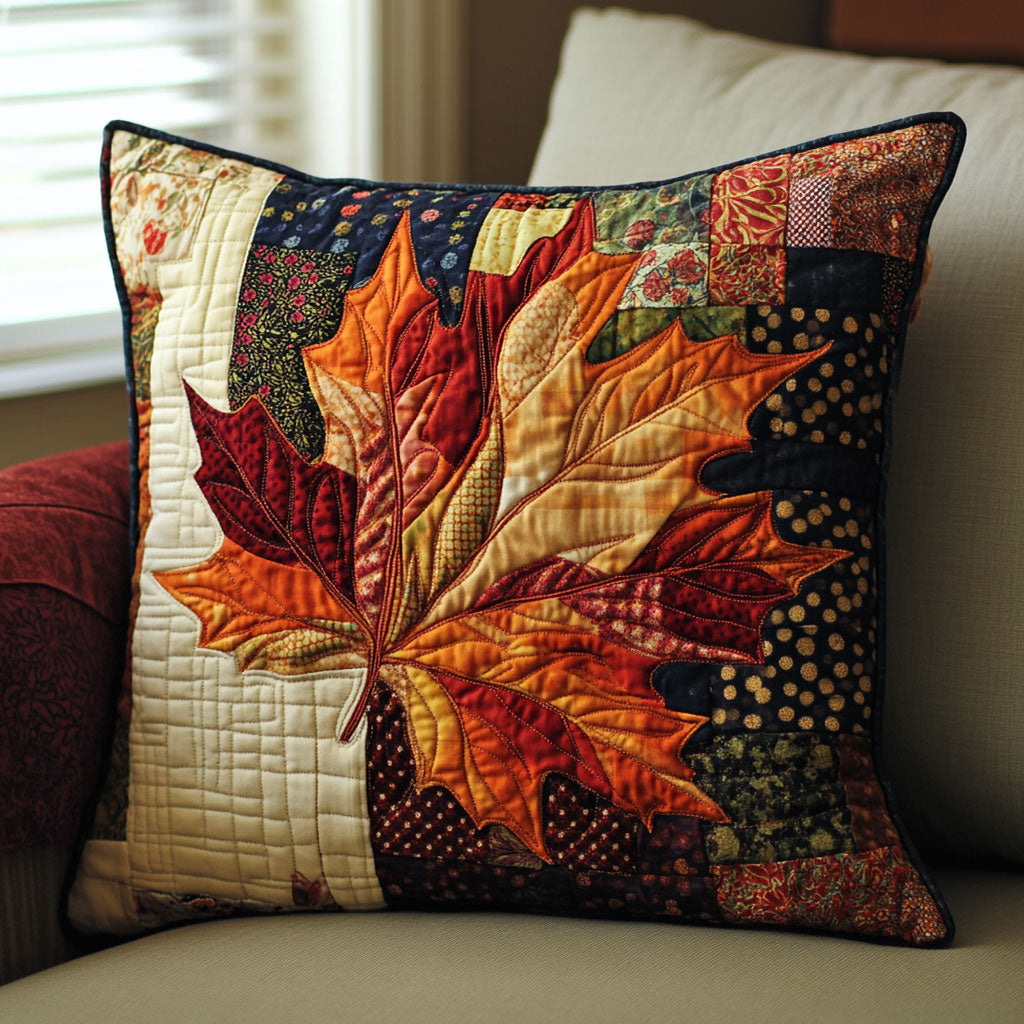 Rustic Maple WJ1802037CL Quilt Pillow Case-tidenox