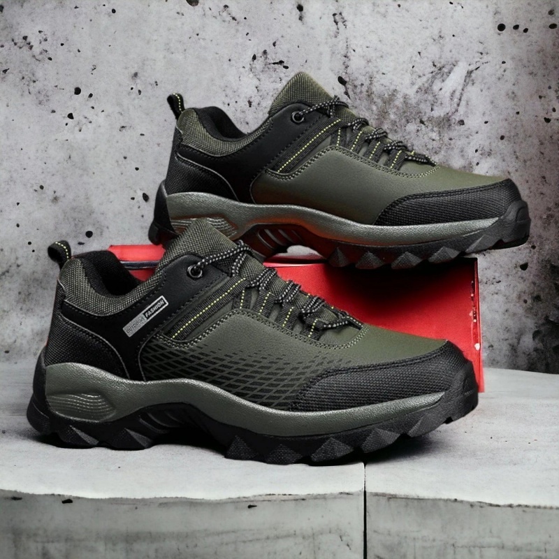 (⏰Limited Time Sale 70% OFF) Men's Wear Resistant Non-slip Anti-skid Anti-puncture Hiking Shoes -tidenox