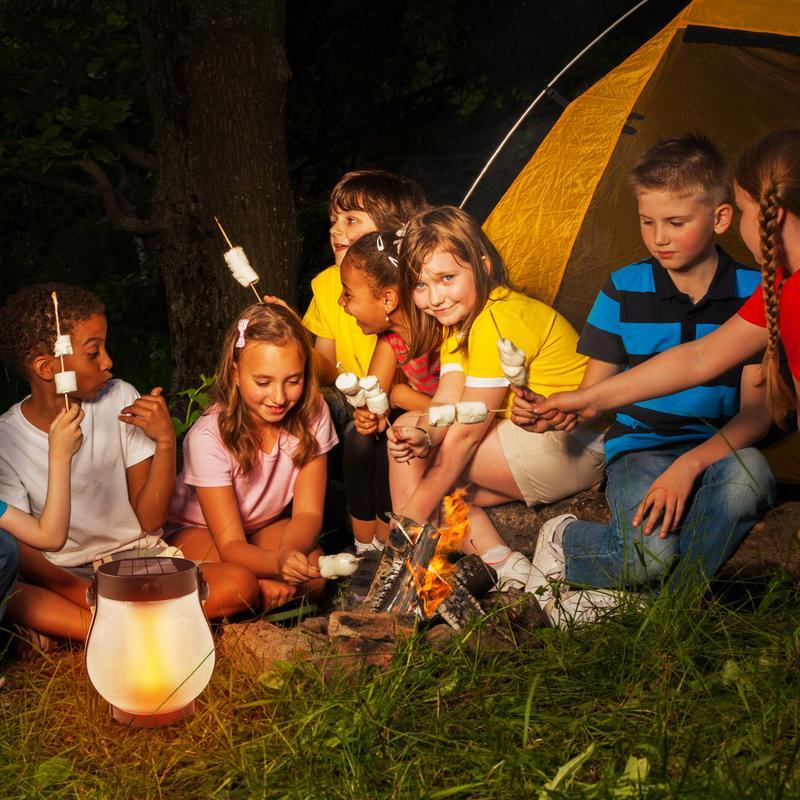 ✨Last Day Promotion 49% OFF--Dancing flame Solar Lantern Outdoor Lights-tidenox