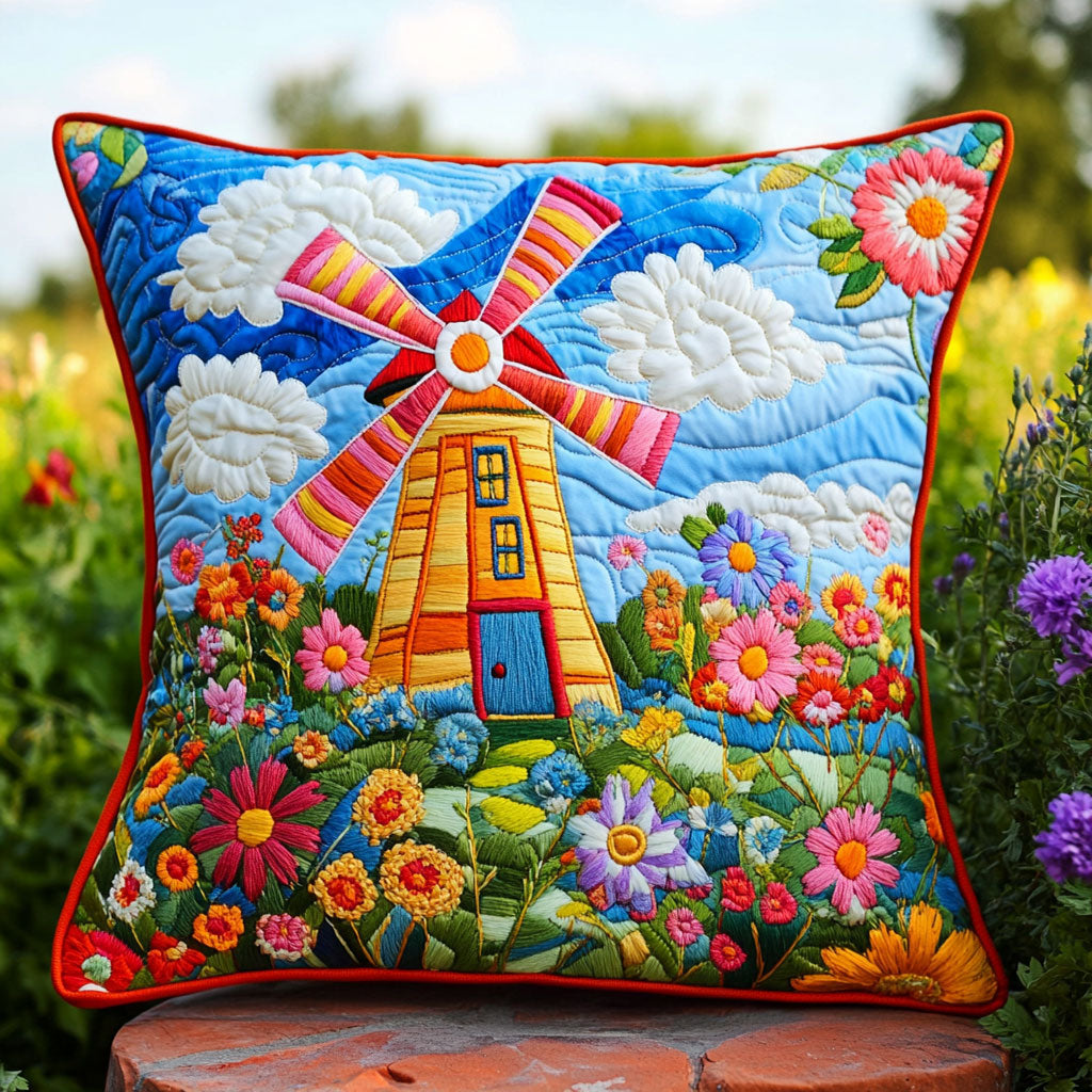 Whispers Of The Windmill WJ2702051CL Quilt Pillow Case-tidenox