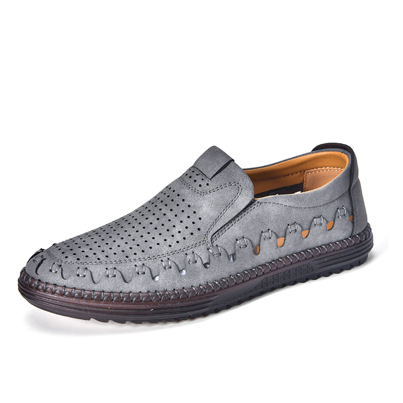 ⏰LAST DAY – 60% OFF🛒 Men's - Orthopedic Leather Loafers – Breathable, Supportive & Lightweight Casual Shoes for Walking, Driving & Everyday Comfort-tidenox