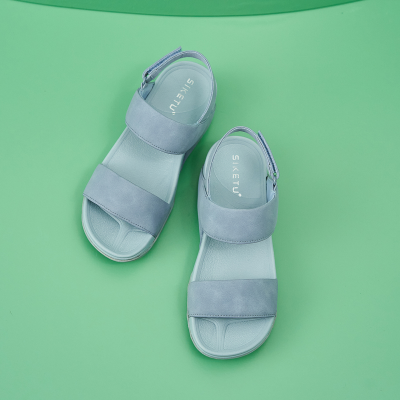 Adjustable Leather Sandals-tidenox