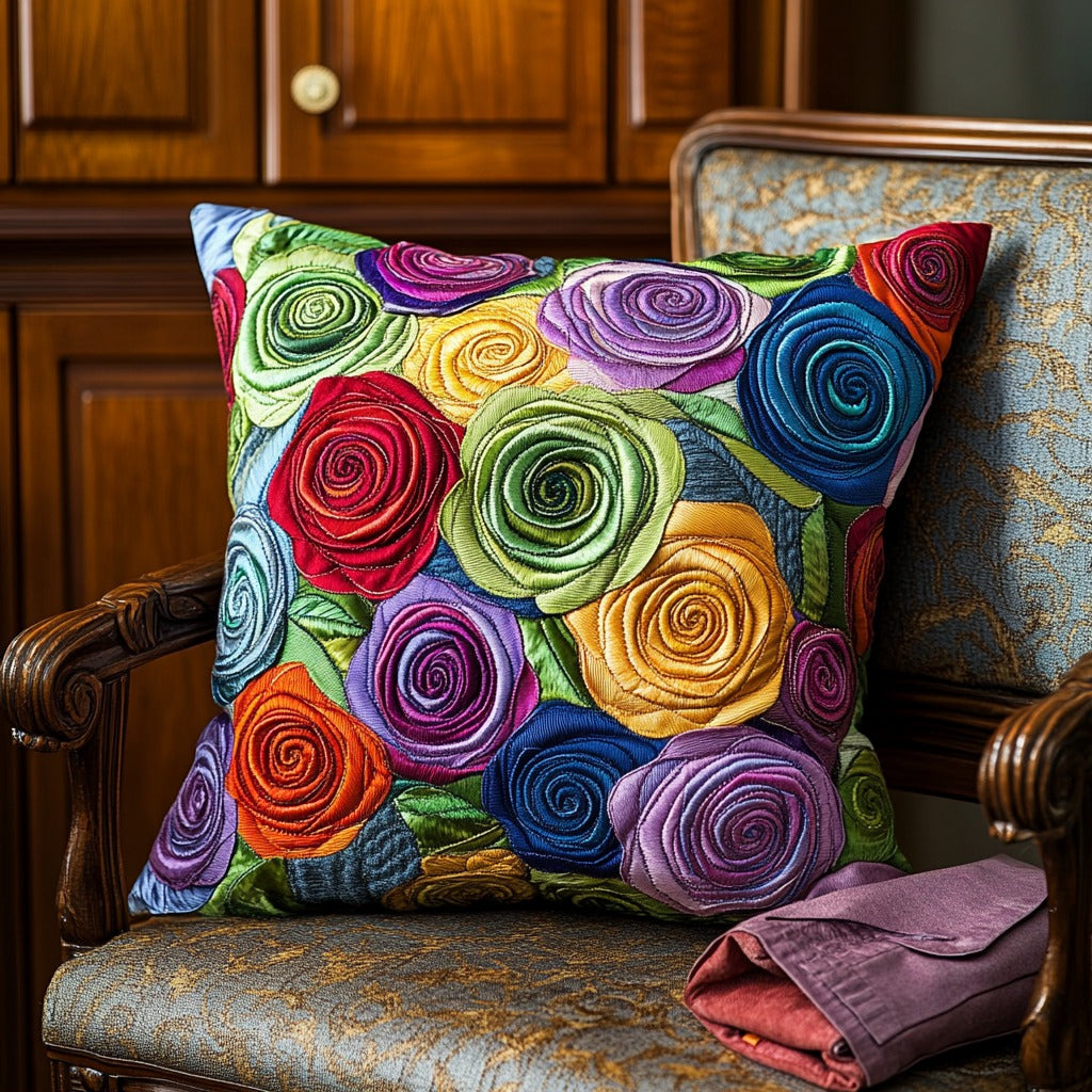 Rose Garden XR1810025CL Quilt Pillow Case-tidenox