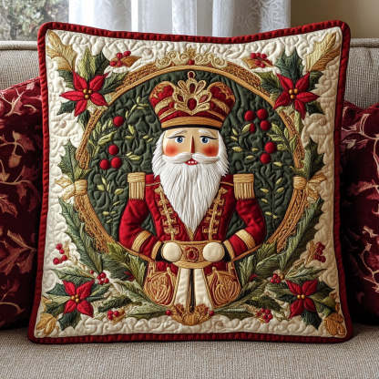 Merry Nutcracker Glow CW0110070CL Quilt Pillow Case-tidenox
