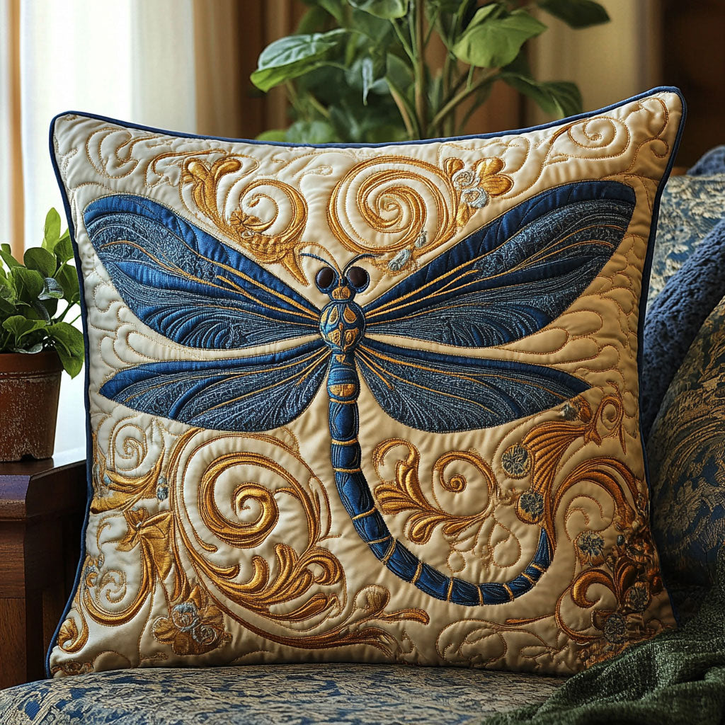 Dragonfly CW2306013CL Quilt Pillow Case-tidenox