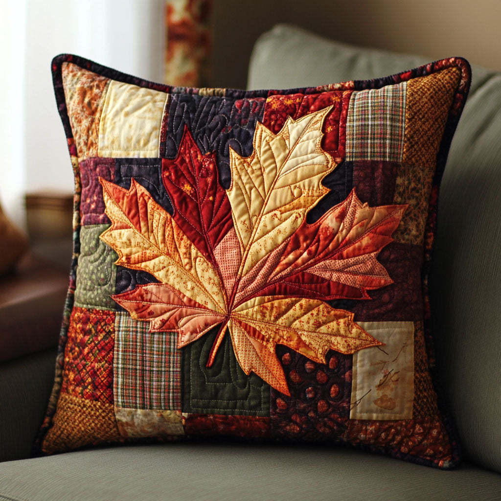 Rustic Maple WJ1902035CL Quilt Pillow Case-tidenox
