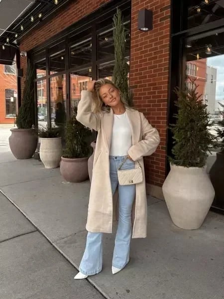 💥Ultra High Rise Stretch Flare Jean-tidenox