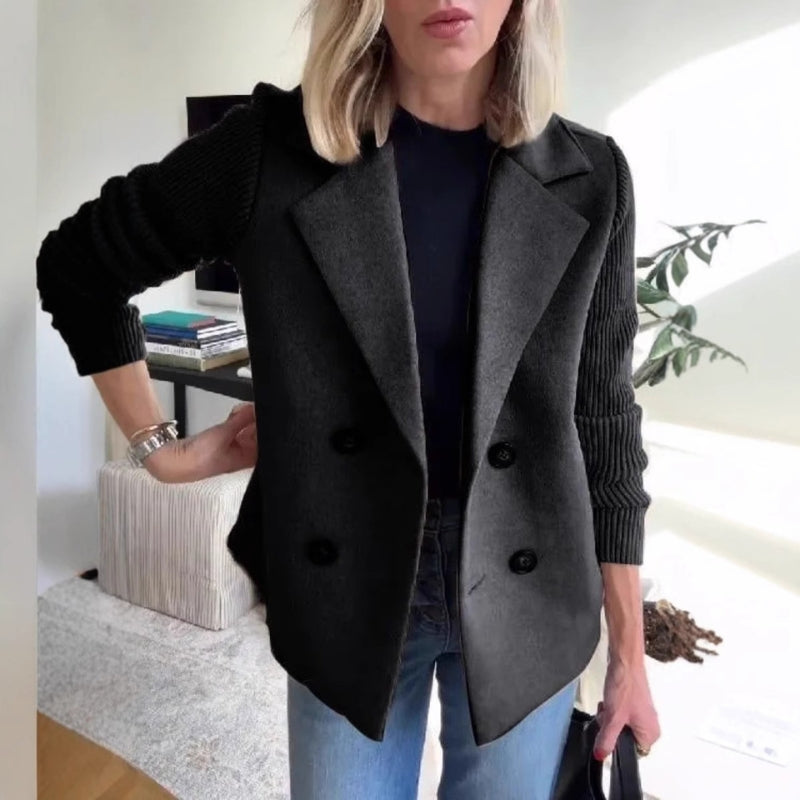 Velin Sweater Blazer-tidenox