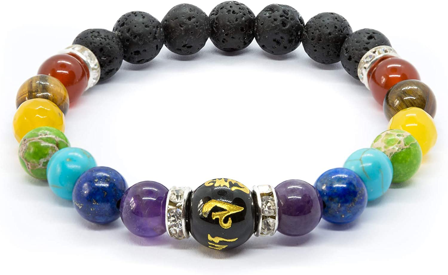 Authentic Crystal Chakra Healing Bracelet-tidenox