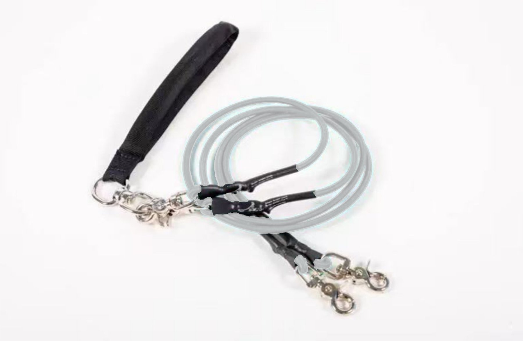 🔥🐕Double Bungee Leash - 1st step training tool-tidenox