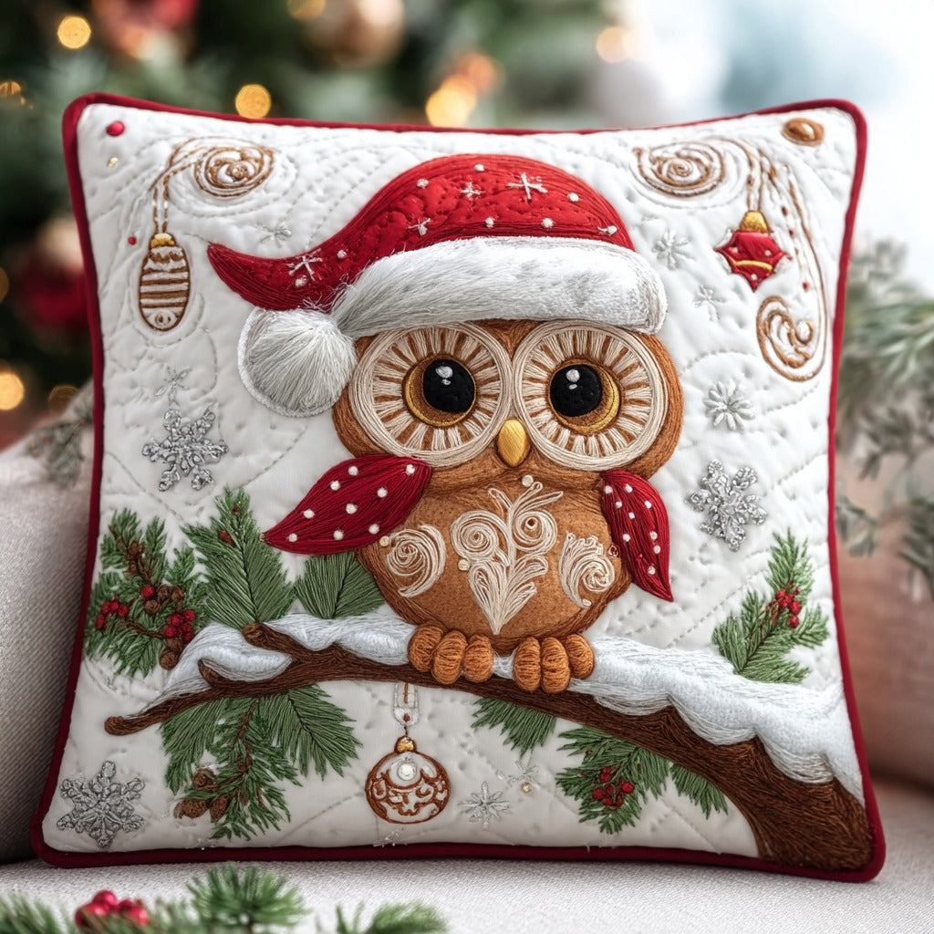 Sweet Ginger Owl XR0111003CL Quilt Pillow Case-tidenox