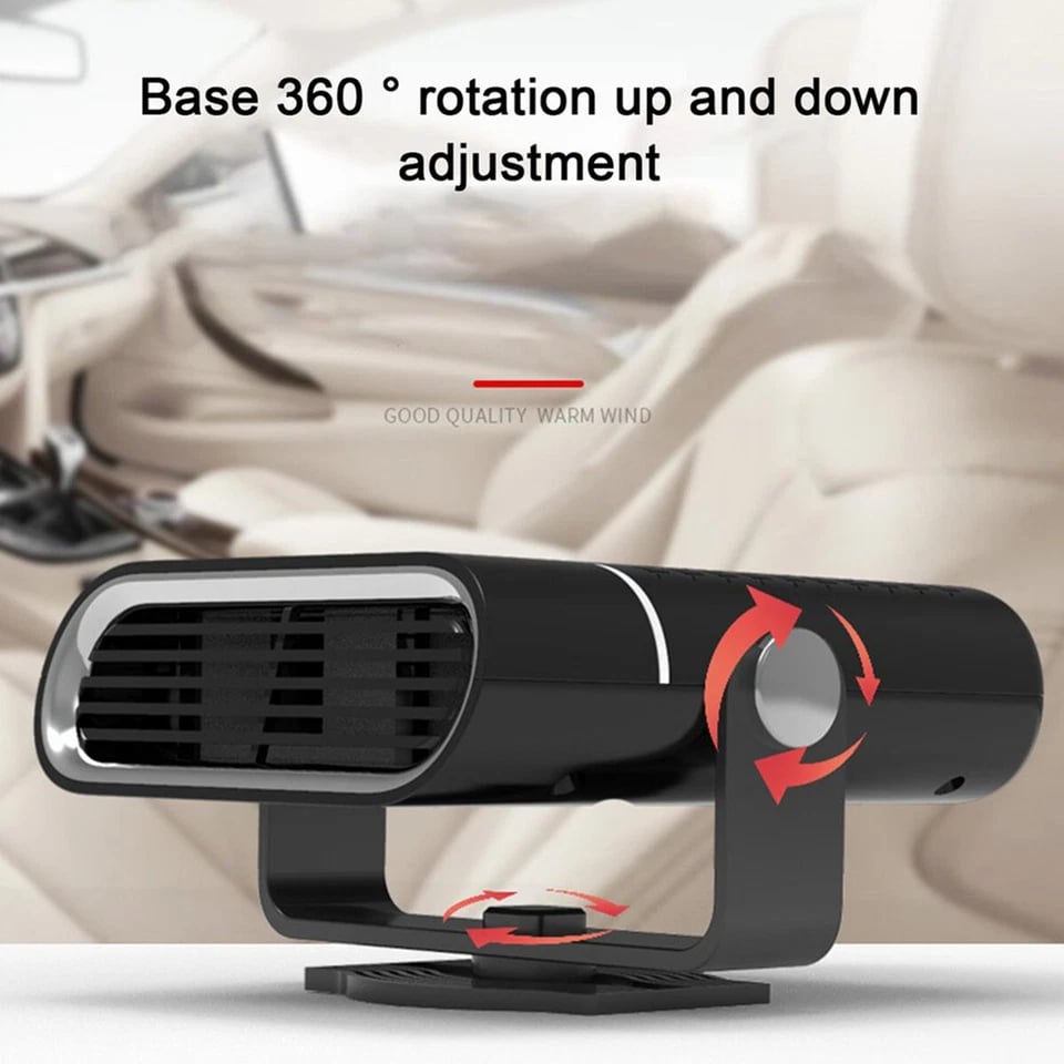 🎉Black Friday Deal Only 12.99🔥New Upgrade Portable Car Heater, 60s Fast Demisting Defroster-tidenox