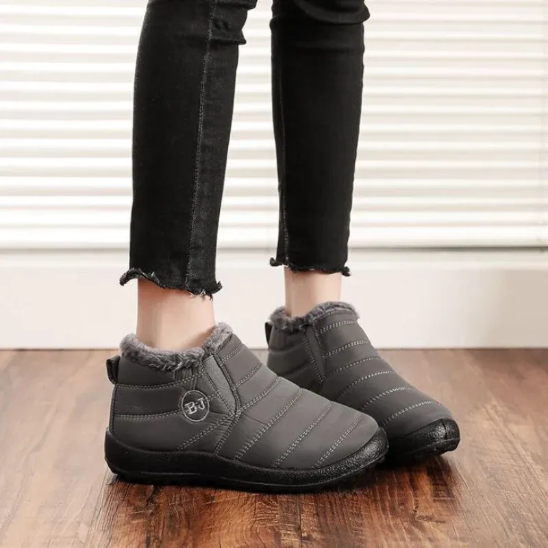 Women's Waterproof Orthopedic Warm Boots-tidenox