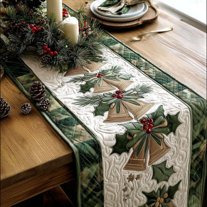 Evergreen Symphony Quilted Table Runner NCU0PT9955-tidenox