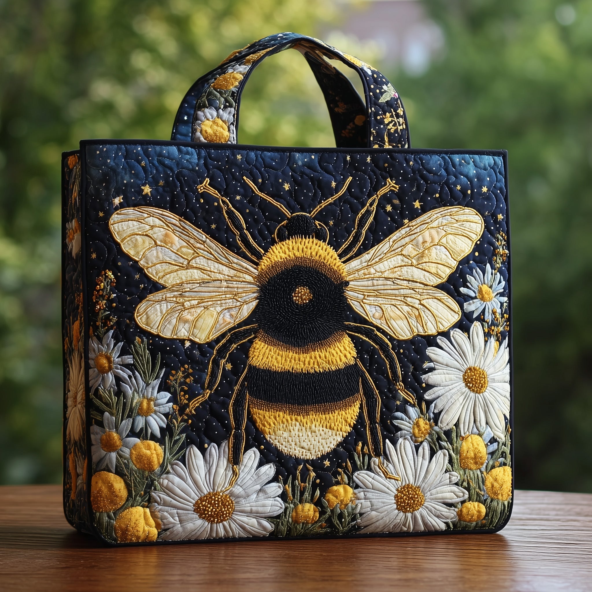 Bee Quilted Tote Bag GFTOMA2497-tidenox