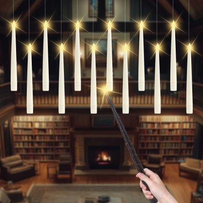 Floating Candles with Wand🎃