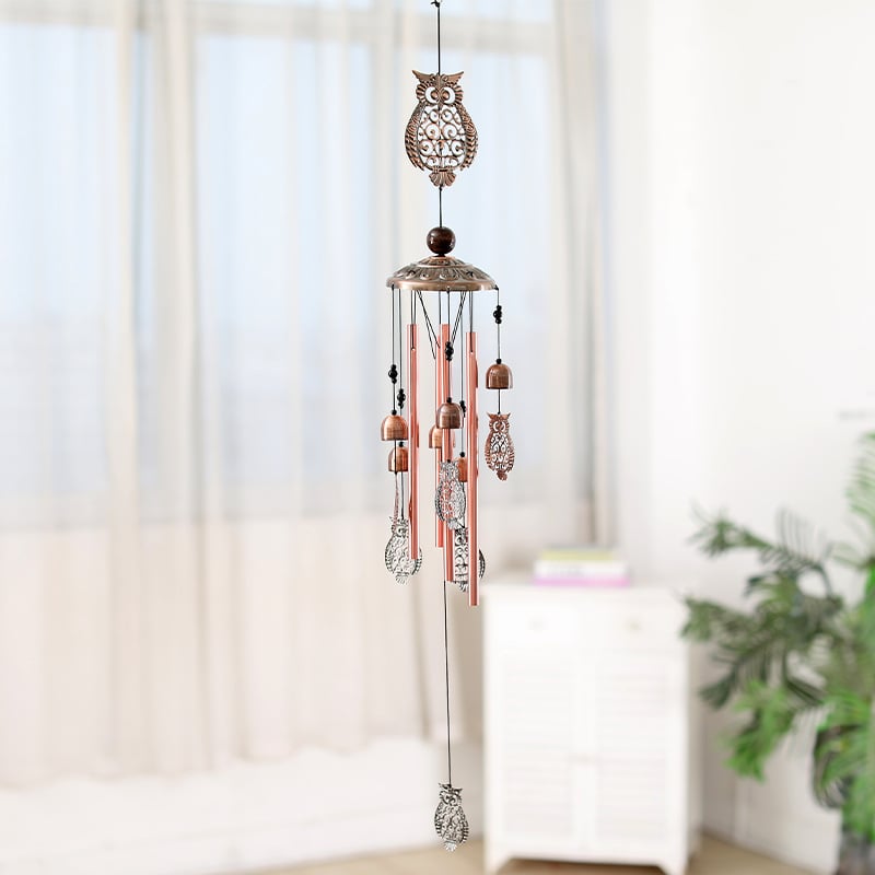 Pure hand-made Copper Horse wind chimes-tidenox