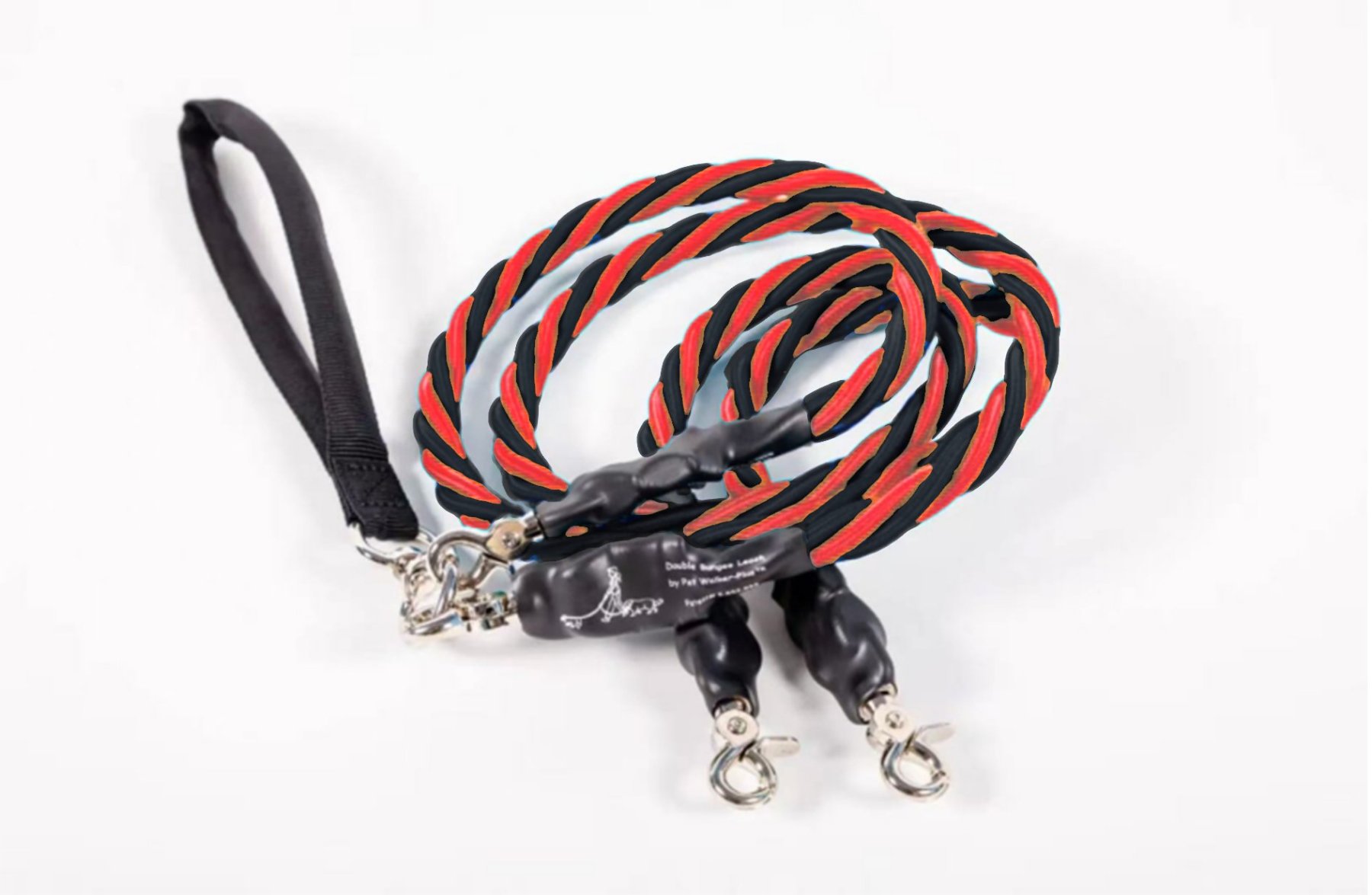 🔥🐕Double Bungee Leash - 1st step training tool-tidenox