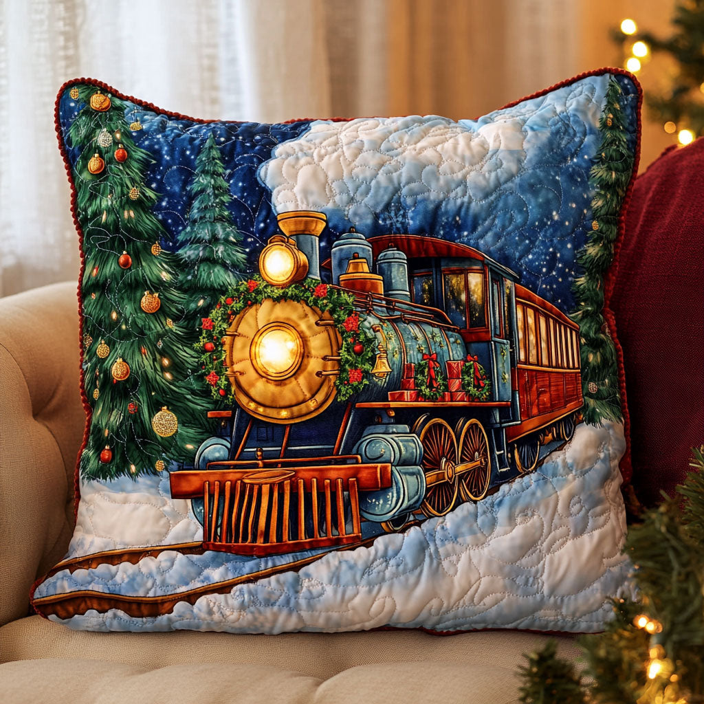Magic Train CW0110069CL Quilt Pillow Case-tidenox