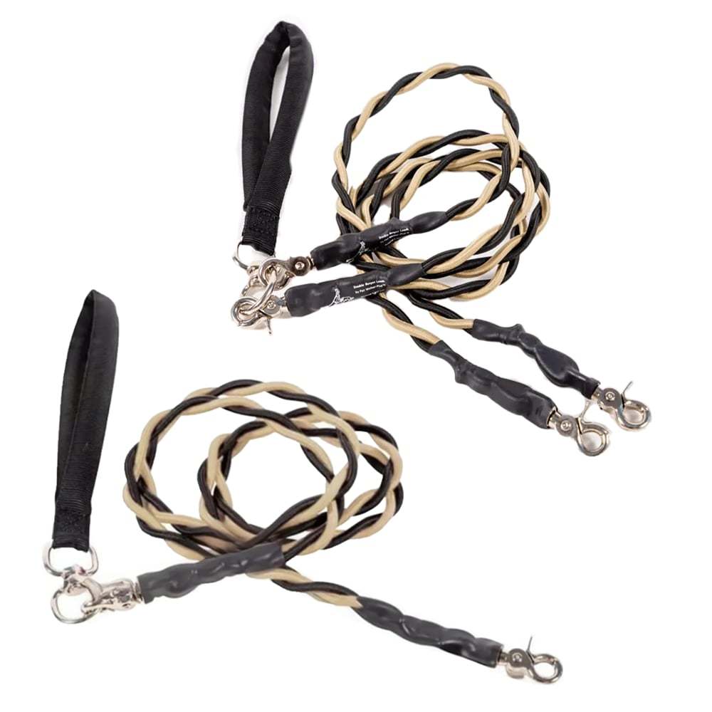 🔥🐕Double Bungee Leash - 1st step training tool-tidenox