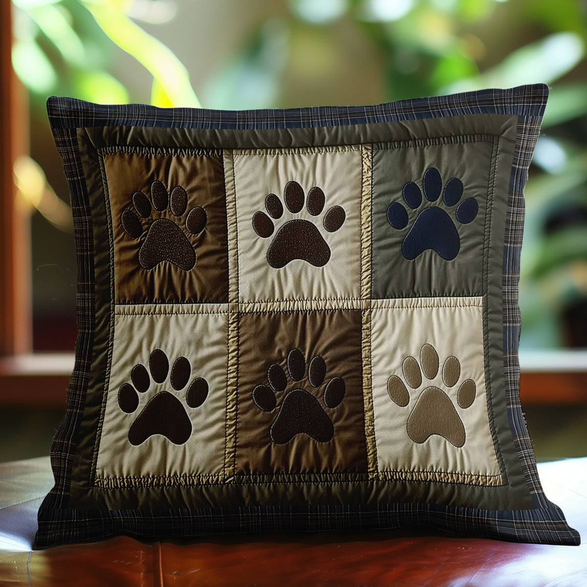 Wild Trail Paw Dog WN2304050CL Quilt Pillow Case-tidenox