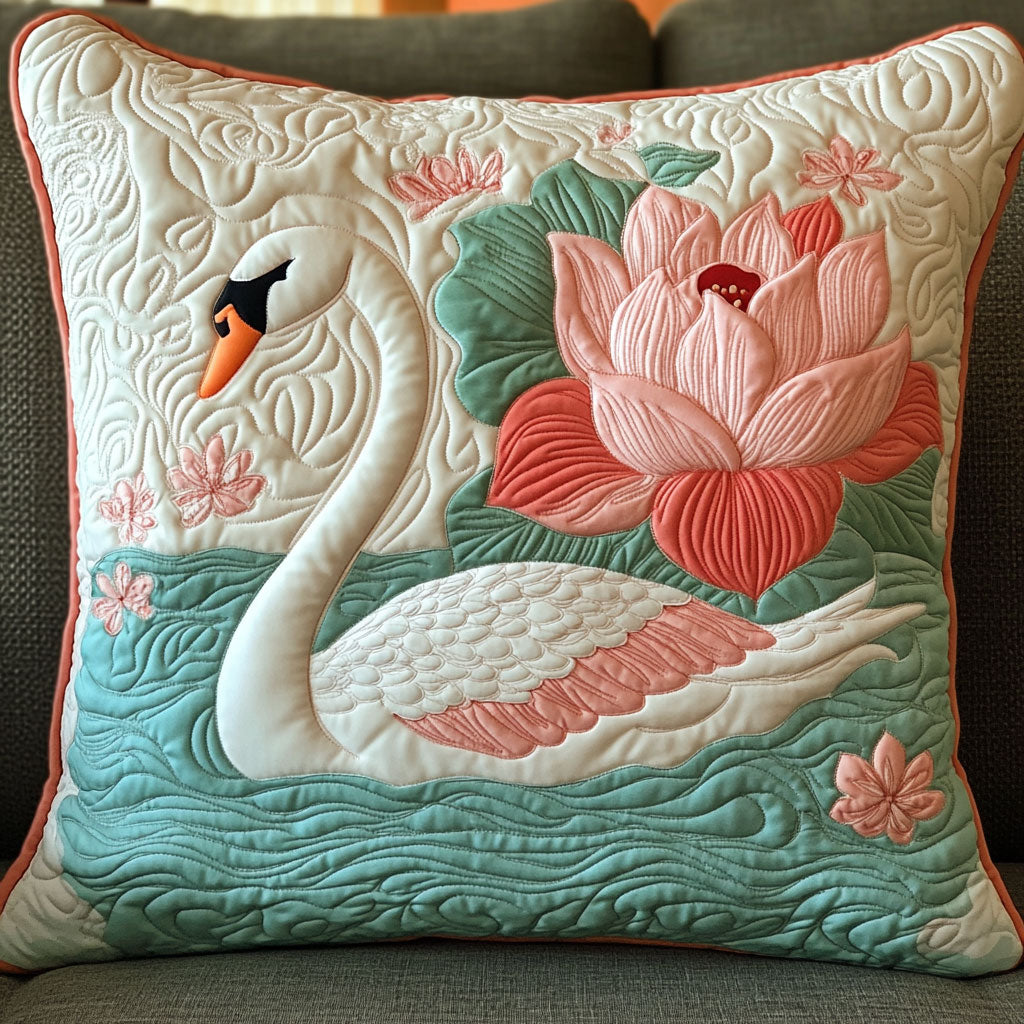 Feathers And Florals CP0906051CL Quilt Pillow Case-tidenox