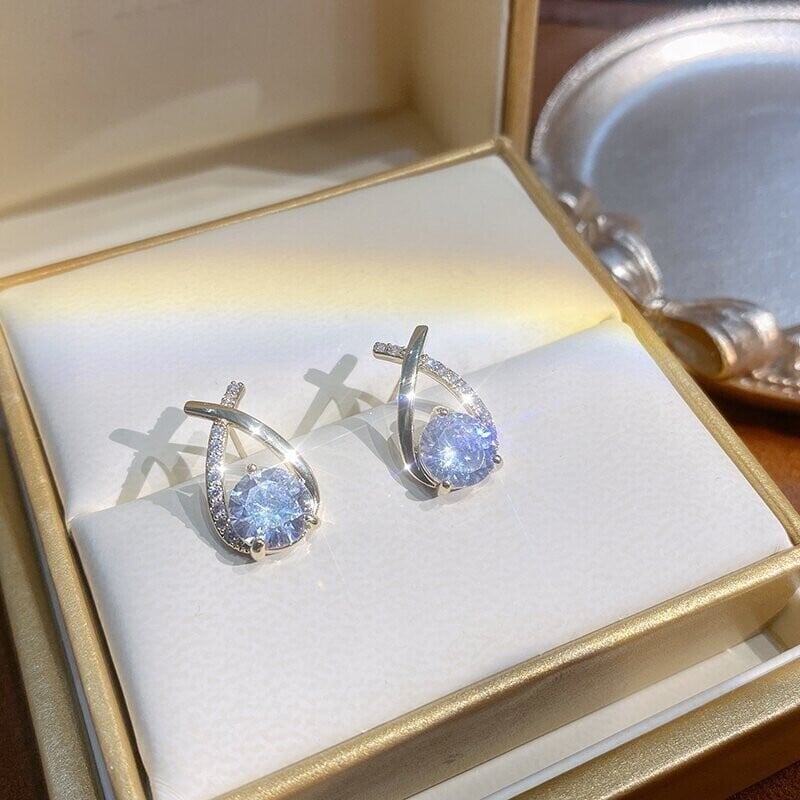 Mermaid Tail Stud Earringsღღ-tidenox